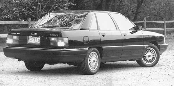1989 Audi 100 quattro Photo courtesy of Audi of America