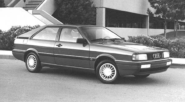 1985 Audi Coupe GT Photo courtesy of Audi of America