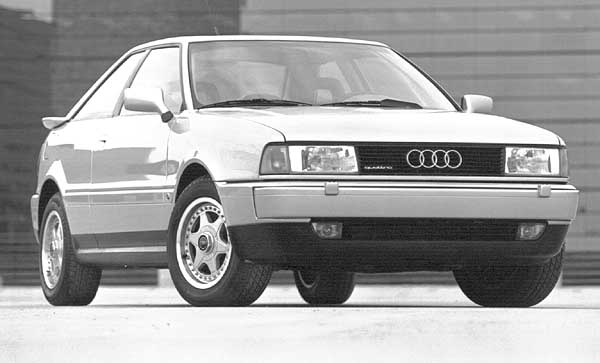 1990 Audi Coupe quattro Photo courtesy of Audi of America