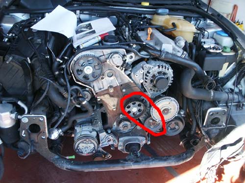 Audi S4 B5 Engine. The engine should look like