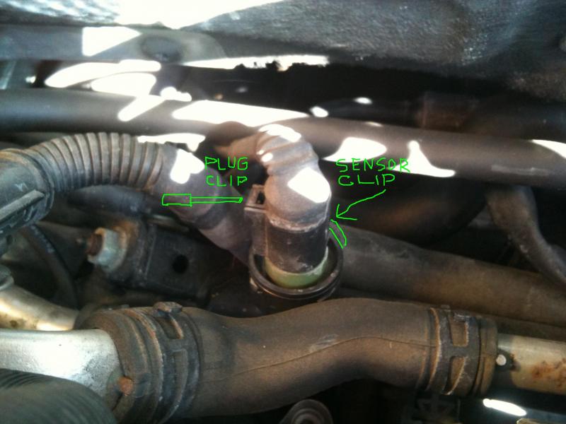 Replacing the Engine Coolant Temperature Sensor (ECT) - AudiWorld Forums