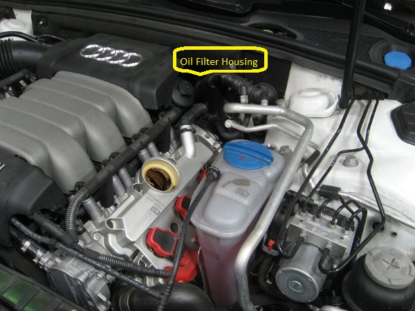 2006 Audi A4 Oil Filter Housing