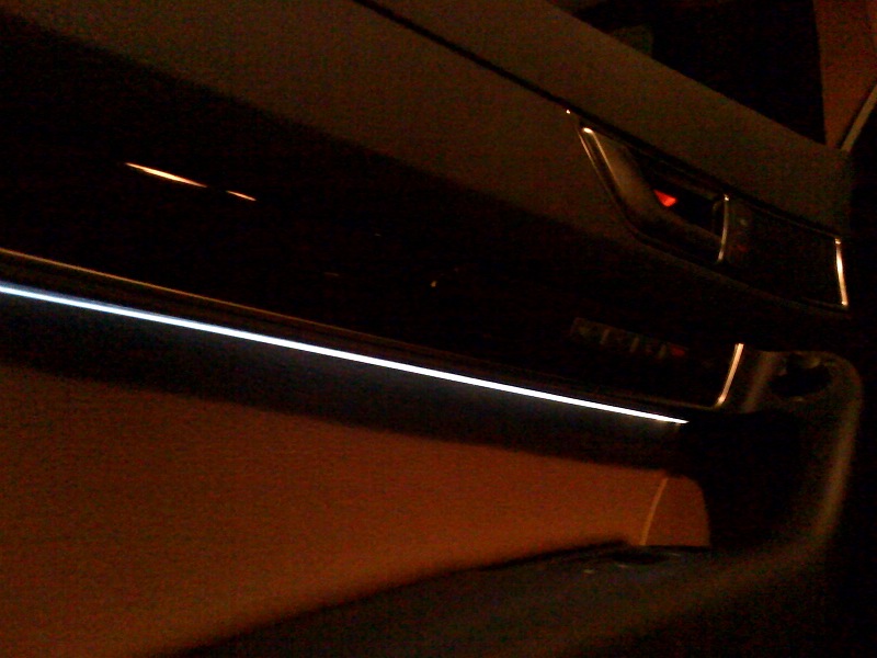 Door panel LED strip - AudiWorld Forums