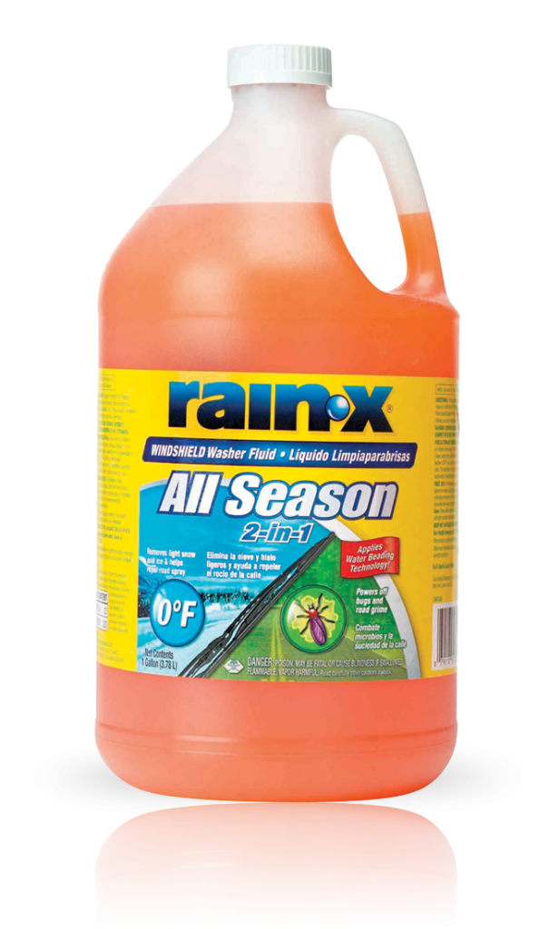 WARNING: Stay away from RainX windshield washer fluid