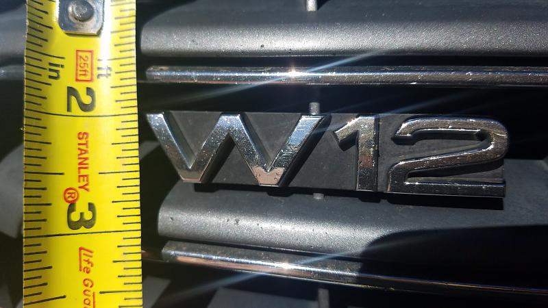 W12 Emblem on rear door-20161010_122850.jpg