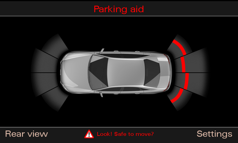 MMI Parking Sensor Screen - AudiWorld Forums
