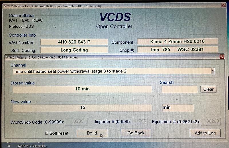 VCDS Mods for Front Seats D4 A8 S8: heating stepdown timer &amp; massage time + intensity-fullsizerender-6.jpg