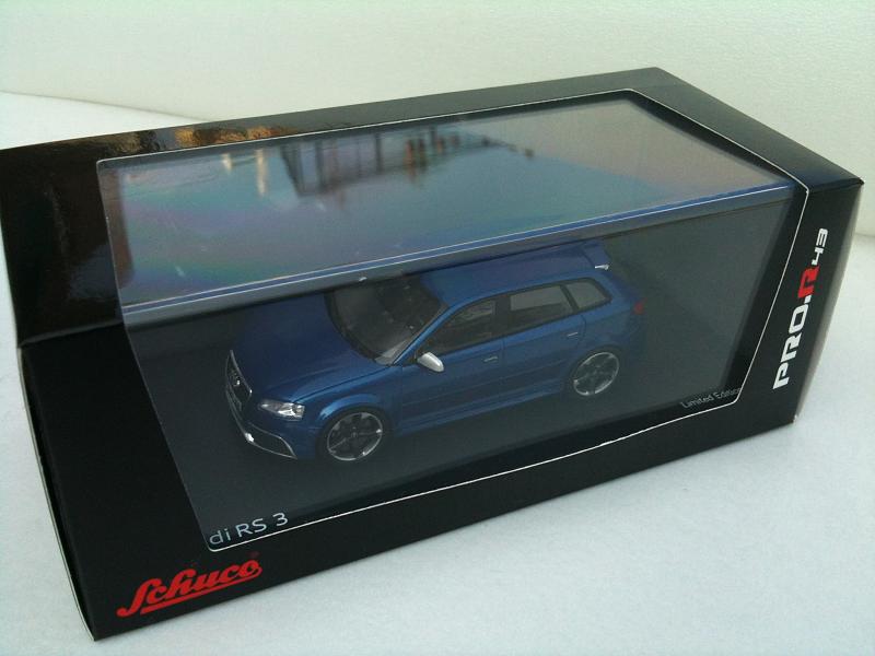 1/43 AUDI RS3 8p Sportback sepangblau Blue Limited Edition 500 resin model Schuco8P-img_0109.jpg