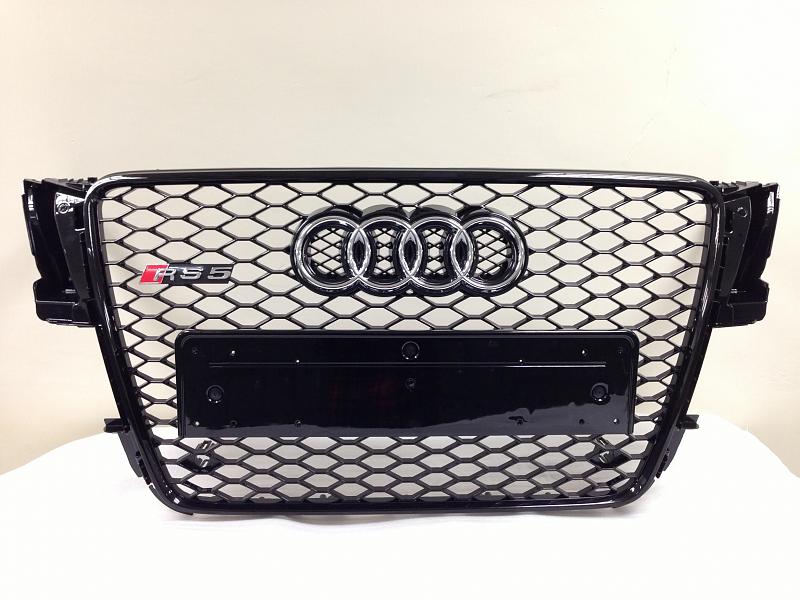 RS5 B8 style Front Center Grille for A5 S5 Coupe Sportback Cabrio 2008 to 2011-img_0476.jpg