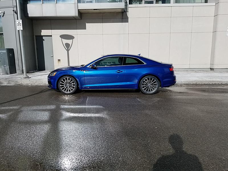 My New Audi Exclusive Sepang Blue A5...with a small shift...-20180205_122934.jpg