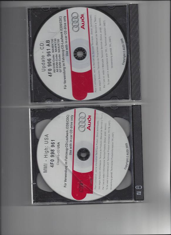 OEM MMI Update CD's with original cases  -audi-cd1.jpg