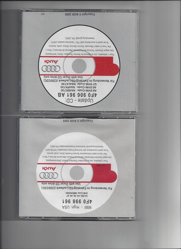 OEM MMI Update CD's with original cases  -audi-cd2.jpg