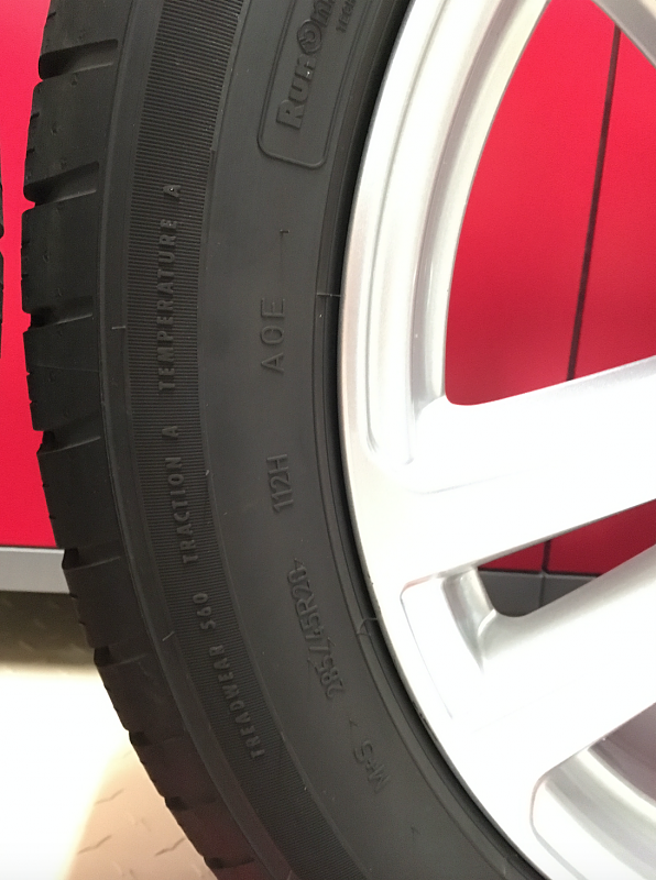 2017 Audi Q7 20&quot; S-line takeoff wheels/tires for sale-sidewall.png