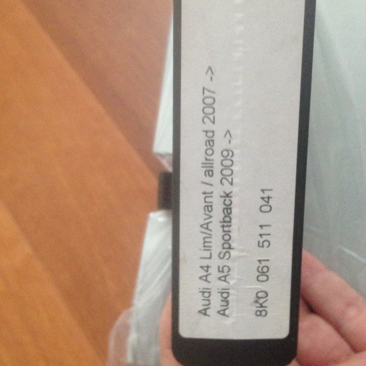 Genuine Audi A4 Floor Mats