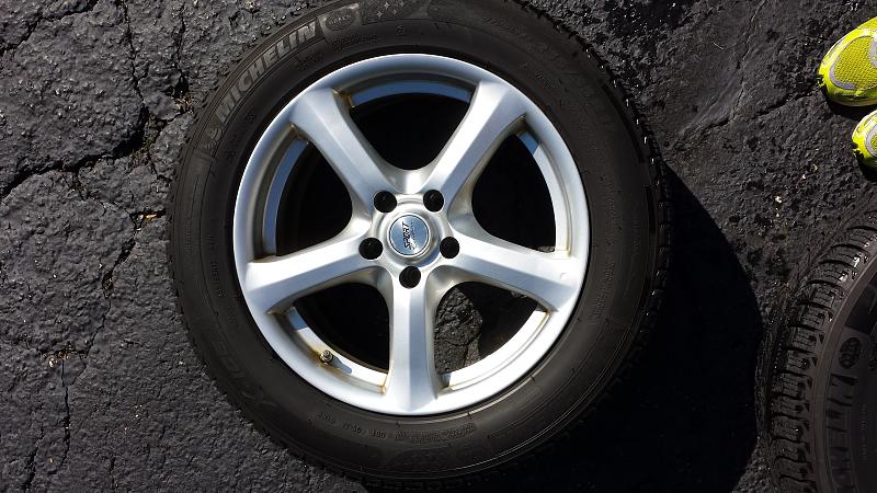 FS in OH:  Michelin X-Ice snow tires &amp; rims w/TPMS for 2008 Audi A8 D3-20161005_112312.jpg