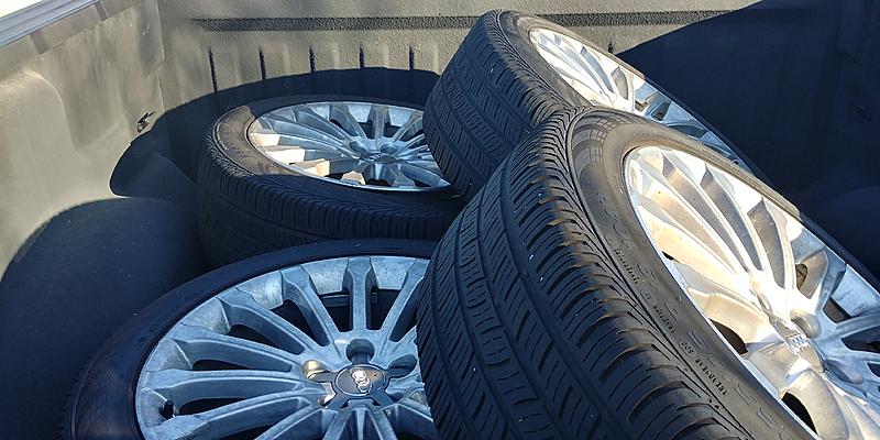 FS in CA:  19&quot; OEM 10 spoke wheels with Continental tires-20170907_081659_hdr.jpg