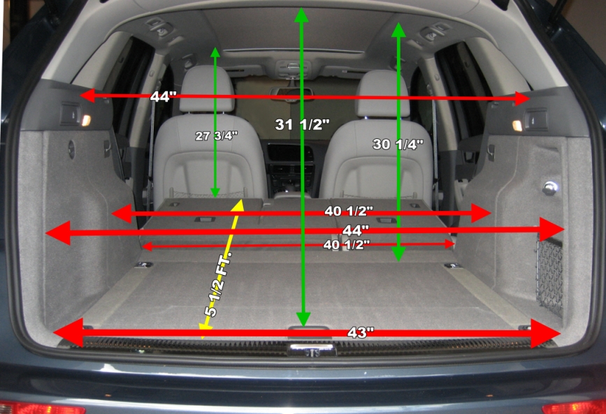 Interior Dimensions Of 2023 Audi Q5