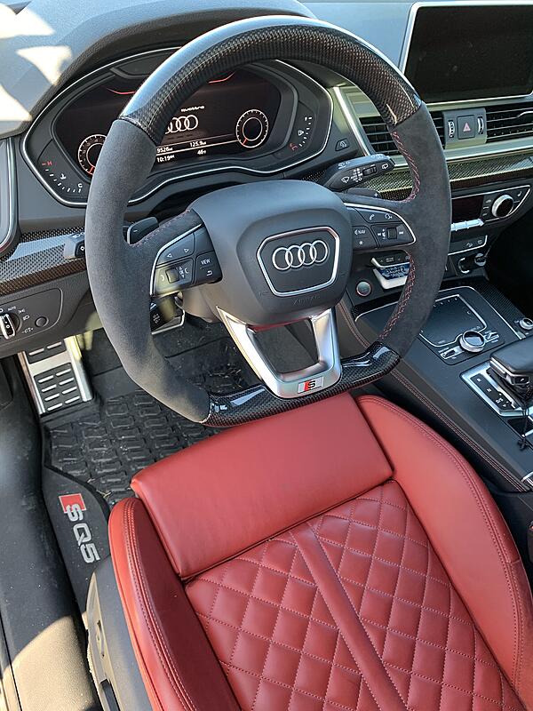My 2018 SQ5 gets a Carbon Fiber/Alcantara Steering Wheel with Red Stitching! Pics!-jksuhdz.jpg