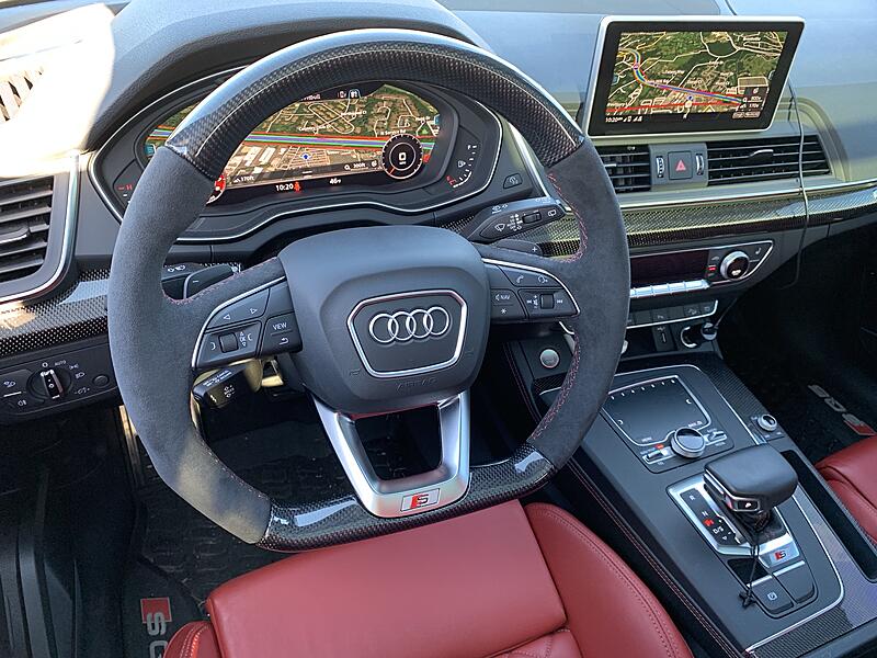 My 2018 SQ5 gets a Carbon Fiber/Alcantara Steering Wheel with Red Stitching! Pics!-h4toey9.jpg
