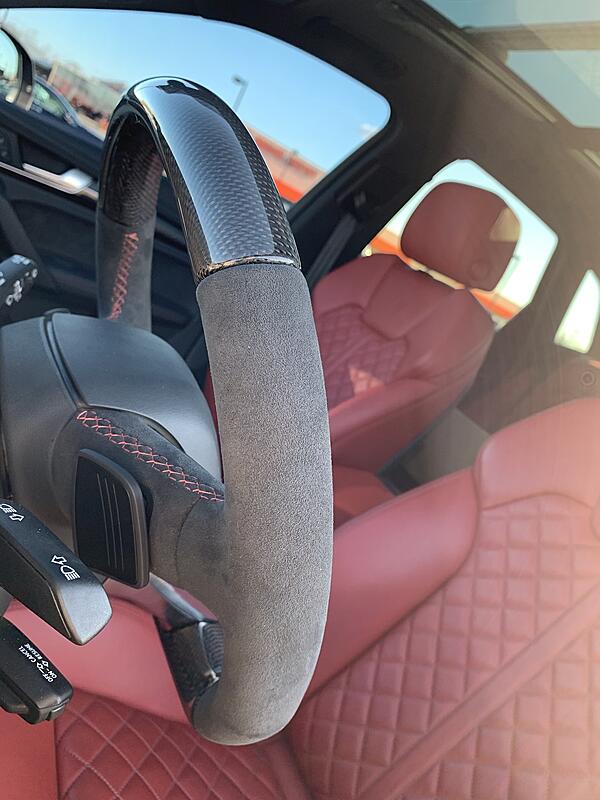 My 2018 SQ5 gets a Carbon Fiber/Alcantara Steering Wheel with Red Stitching! Pics!-qrr6g5x.jpg