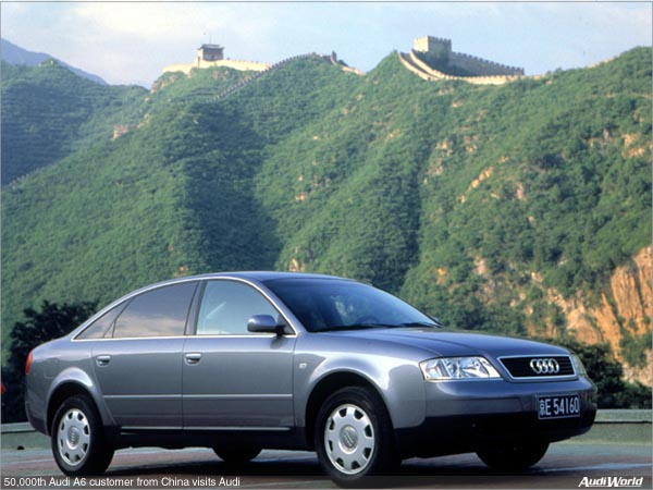 50,000th Audi A6 Customer from China Visits Audi