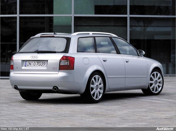 Audi A4 1.8T: Now Also With 190 bhp