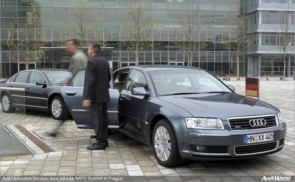 Audi Limousine Service for Politicians, Royalty and Business Leaders