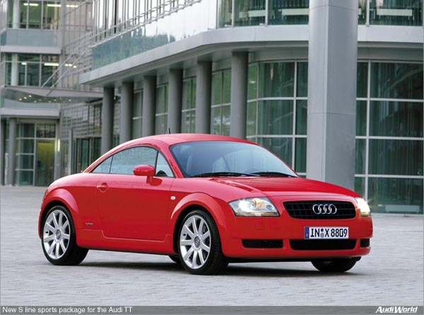 New S Line Sports Package for the Audi TT