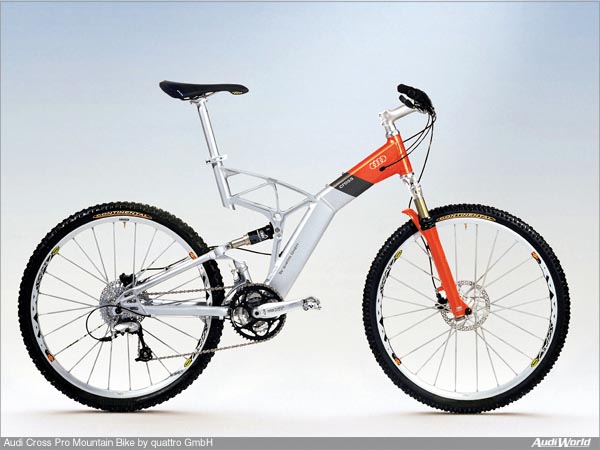 New Audi Bikes: High-tech bikes, Design Courtesy of Audi