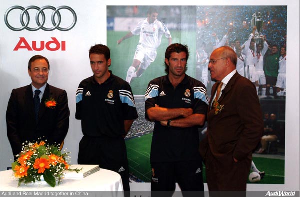 Audi and Real Madrid Together in China