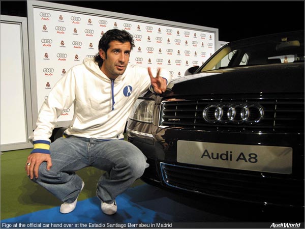 Real Madrid's Stars Collect Their New Cars from Audi
