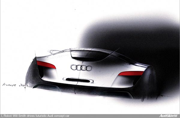 Will Smith drives futuristic Audi concept car in Twentieth Century Fox's new film 