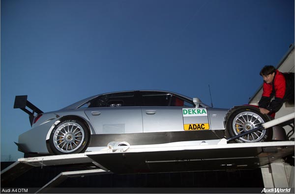 Successful Roll-Out for Audi A4 DTM