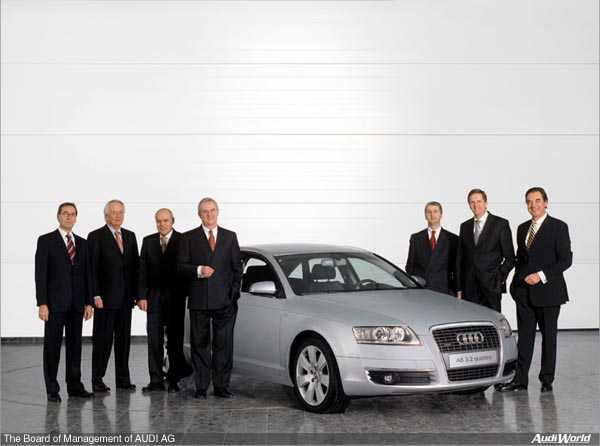 Annual Press Conference for the 2003 Financial Year: Audi Presents Record Figures for Eighth Year in Succession