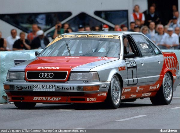 Audi Tradition at the Donau Ring in 2004