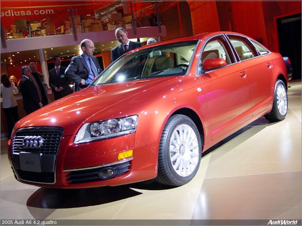 2005 Audi A6 Makes North American Debut