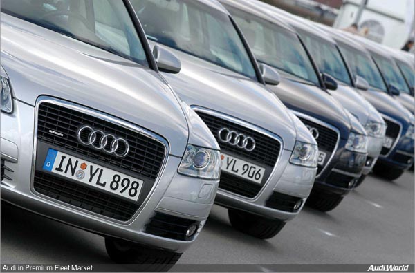 Audi Builds its Market Leadership in Premium Fleet Market