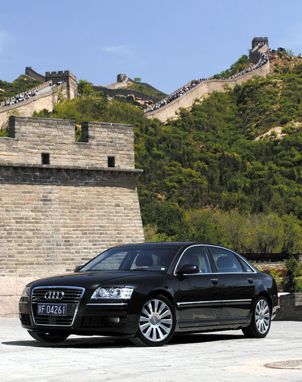 Audi Introduces 12-cylinder A8 to Chinese Market