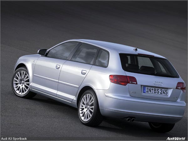 Driving Pleasure in a New Guise: Audi A3 Sportback