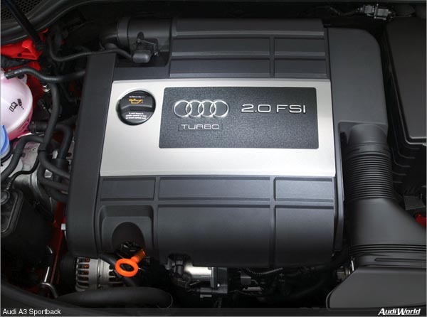 Audi A3 Sportback: Engine & Transmission