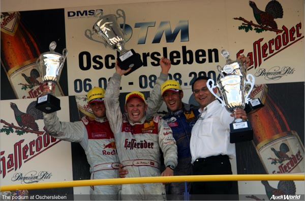 Audi Celebrate Double Victory in the DTM