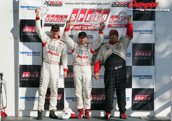 1-2 Podium Finish at Road America For Certified Audi Champion Racing