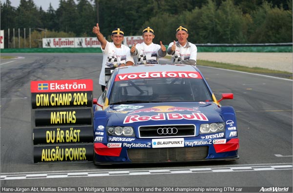 1-2 Victory and DTM Title for Audi