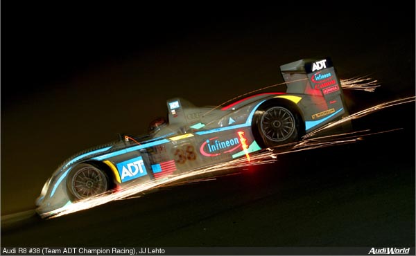 Audi Qualifies on Front Row at ALMS Finale