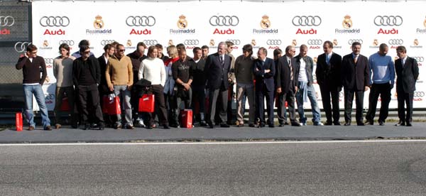 Audi Delivers 6,800 hp to Real Madrid Stars