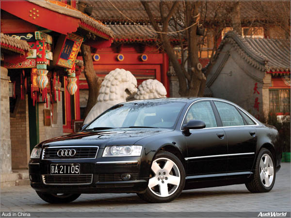 Audi Is Most Popular Brand in China