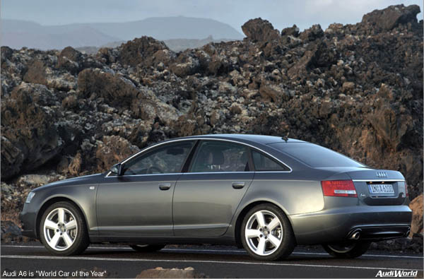 Audi A6 Named World Car of the Year 2005