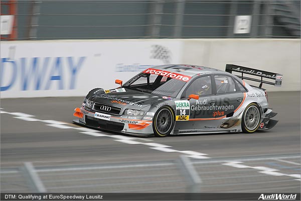 Audi to Start from Second Row at EuroSpeedway