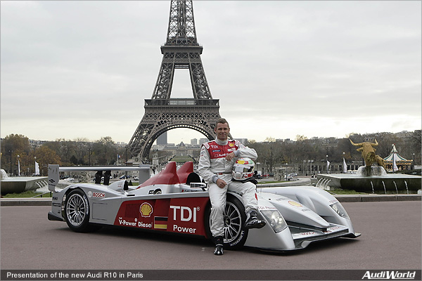Audi Competes with Diesel Sports Car at Le Mans
