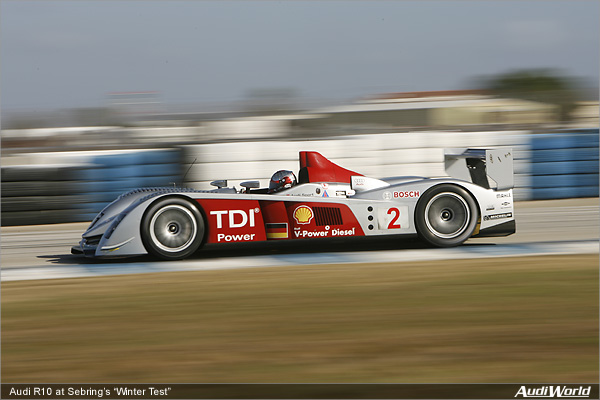 Audi R10 Proves to be a Sensation at Sebring